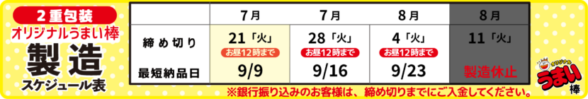 20260714_重包装製造スケジュール